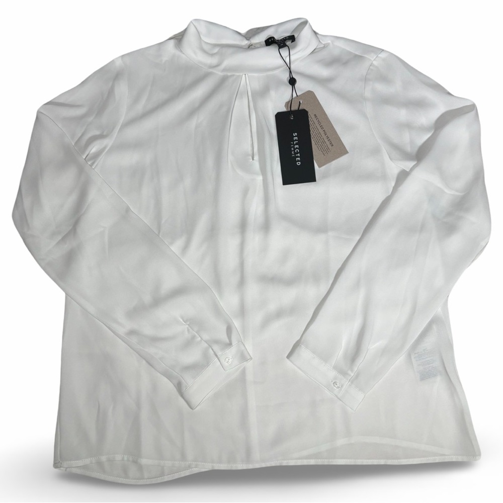 SELECTED FEMME sheer blouse